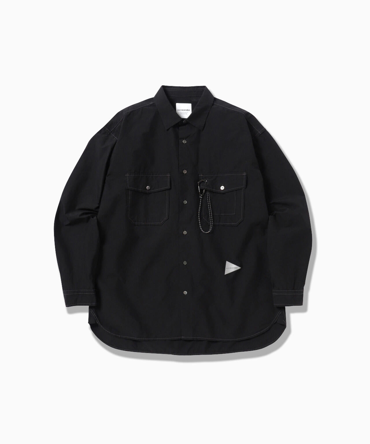 CORDURA typewriter LS shirt - black