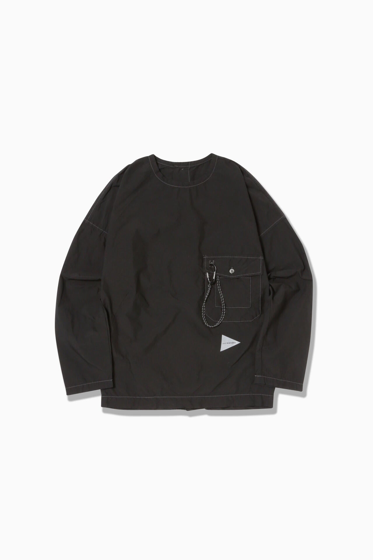 CORDURA typewriter LS pullover (W) - black