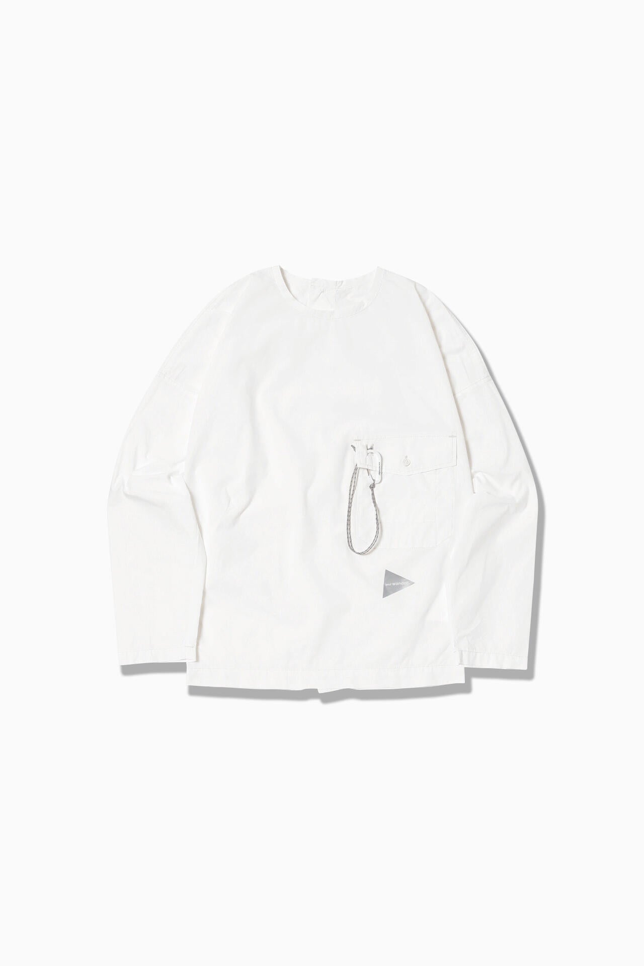 CORDURA typewriter LS pullover (W) - white