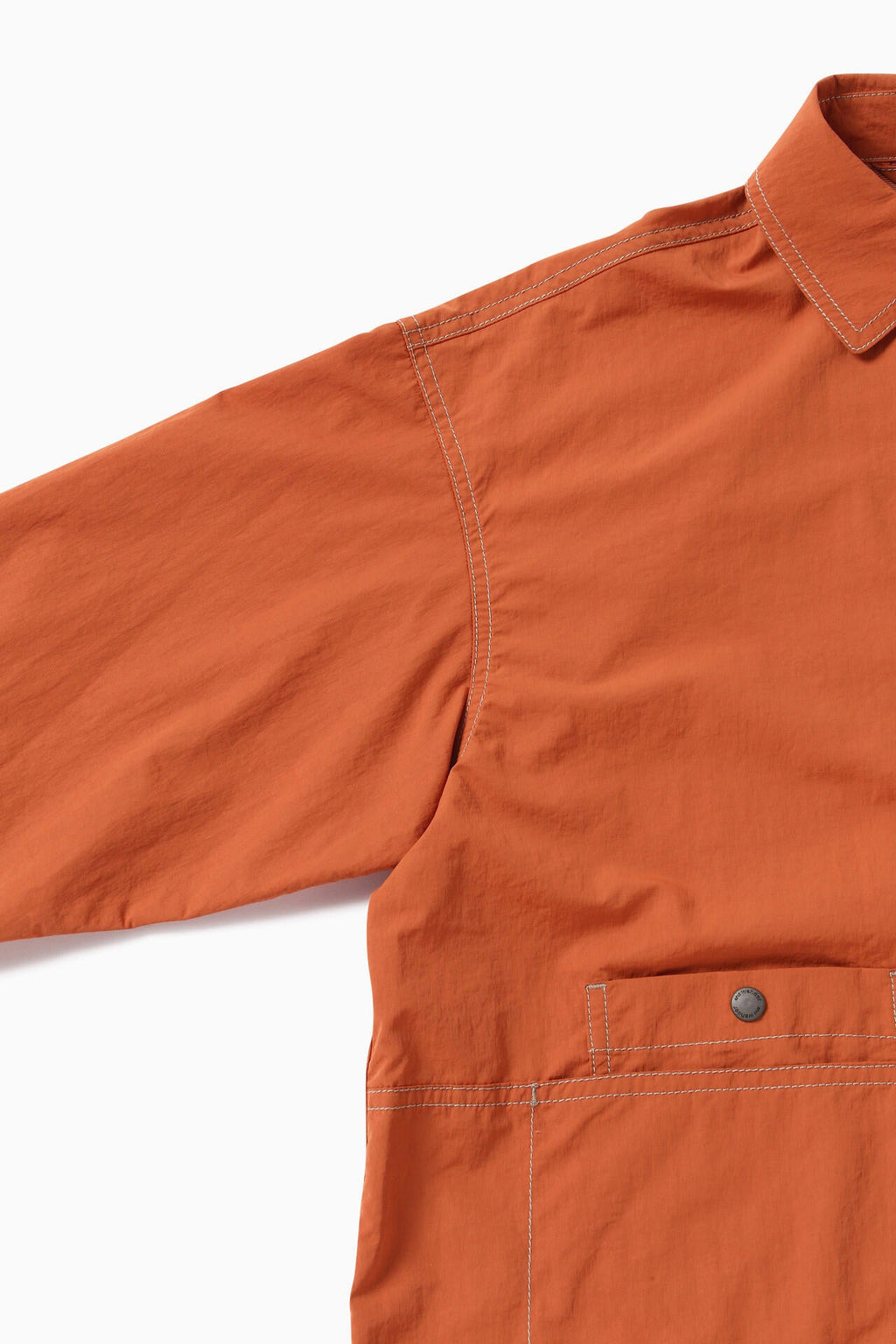 crinkled nylon shirts jacket