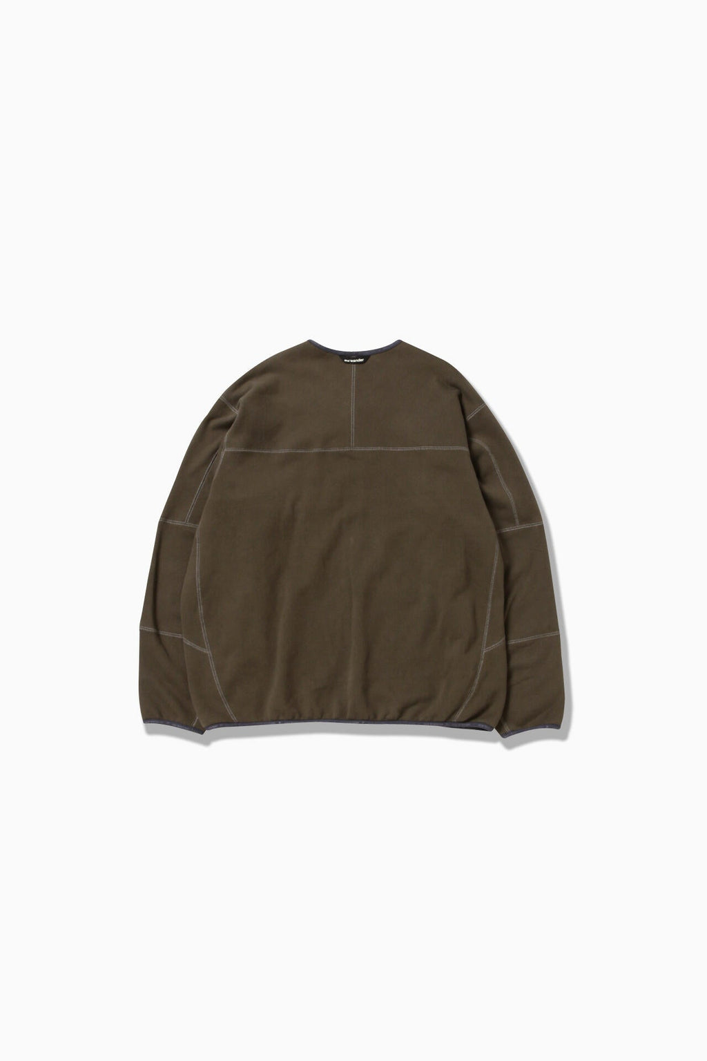 sweat cardigan