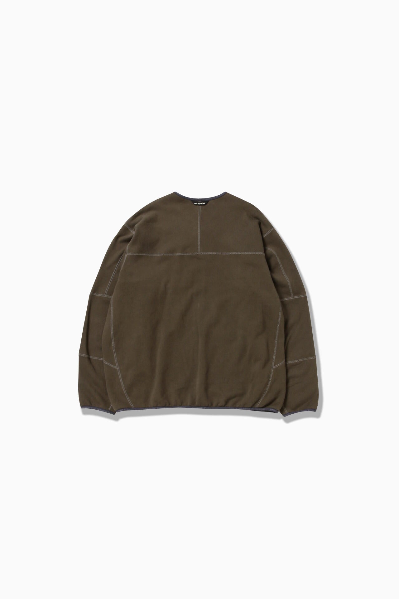 sweat cardigan