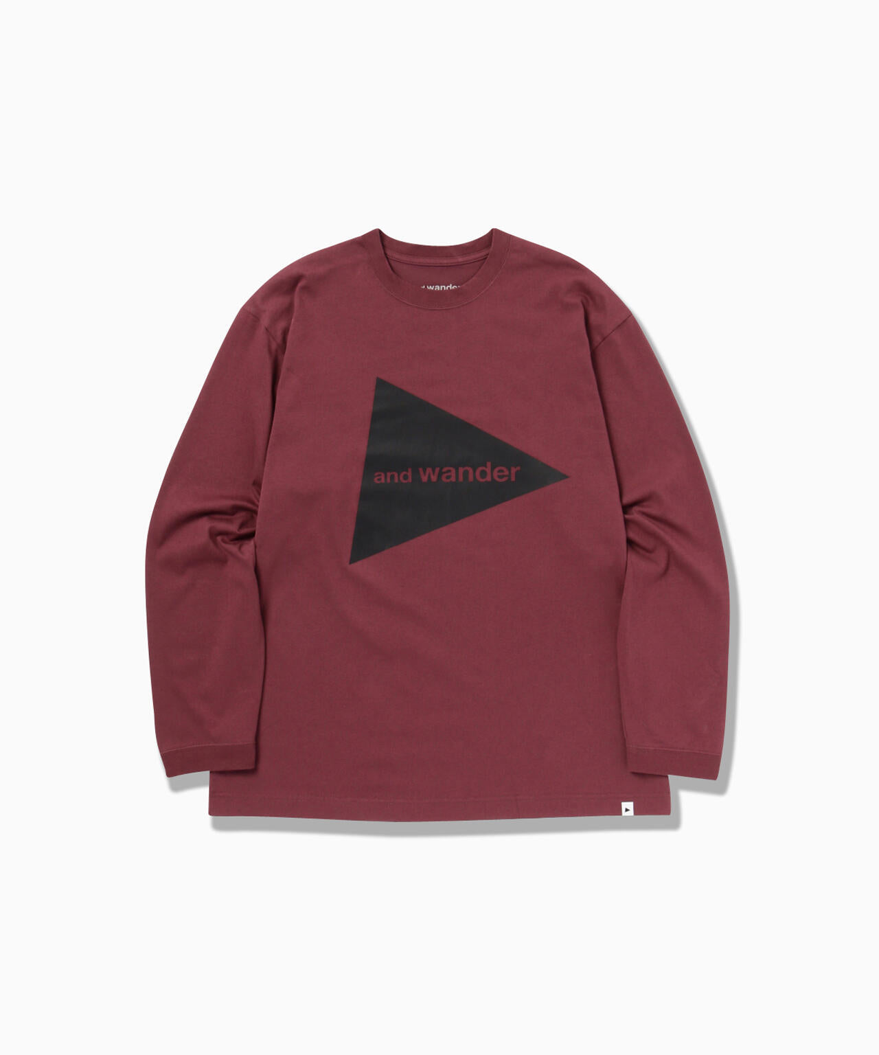 and wander logo LS T - purple