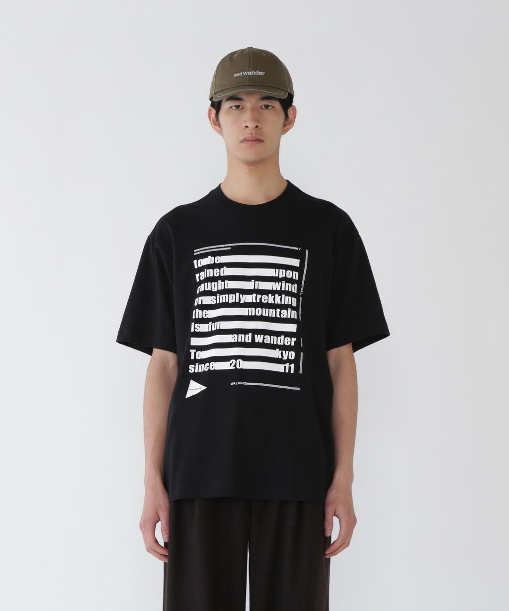typography printed SS T