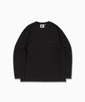 GRAMICCI × and wander backprint L/S tee - black