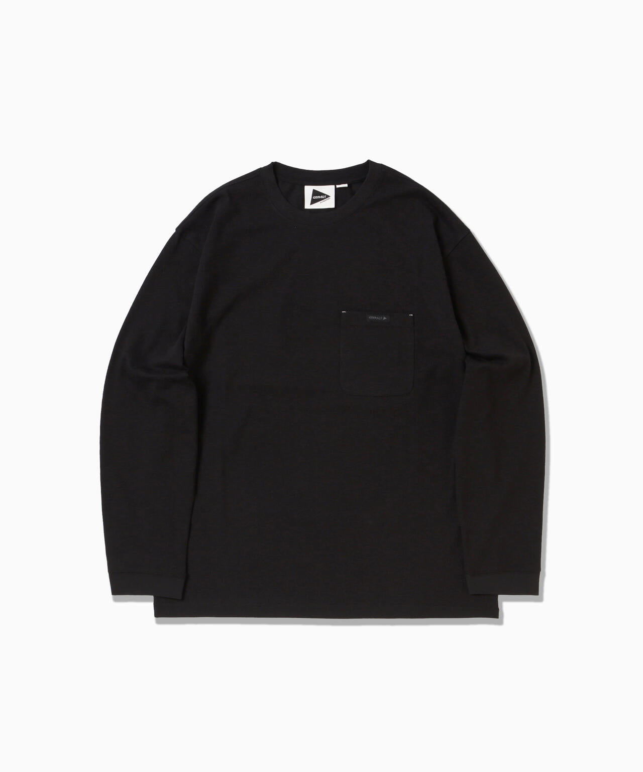 GRAMICCI × and wander backprint L/S tee - black