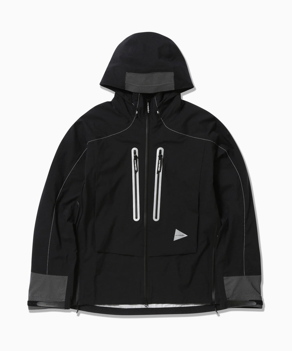 PERTEX SHIELD rain jacket - black