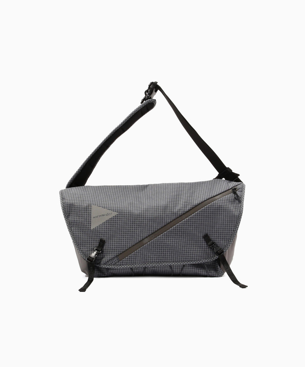 ocean rip messenger bag - gray