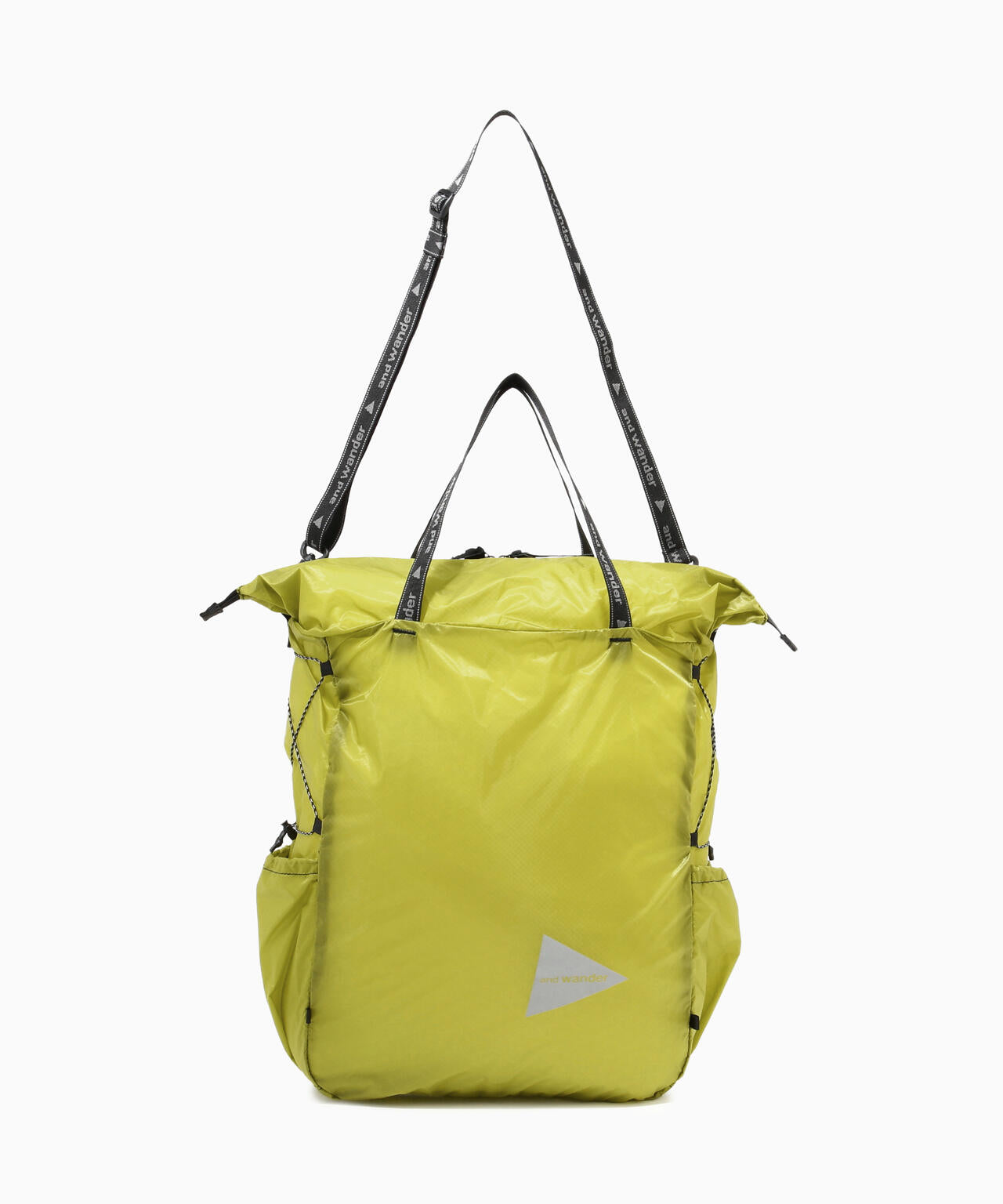 sil tote bag - yellow green