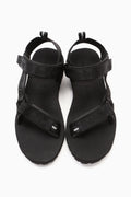 Ny JQ tape sandals - black