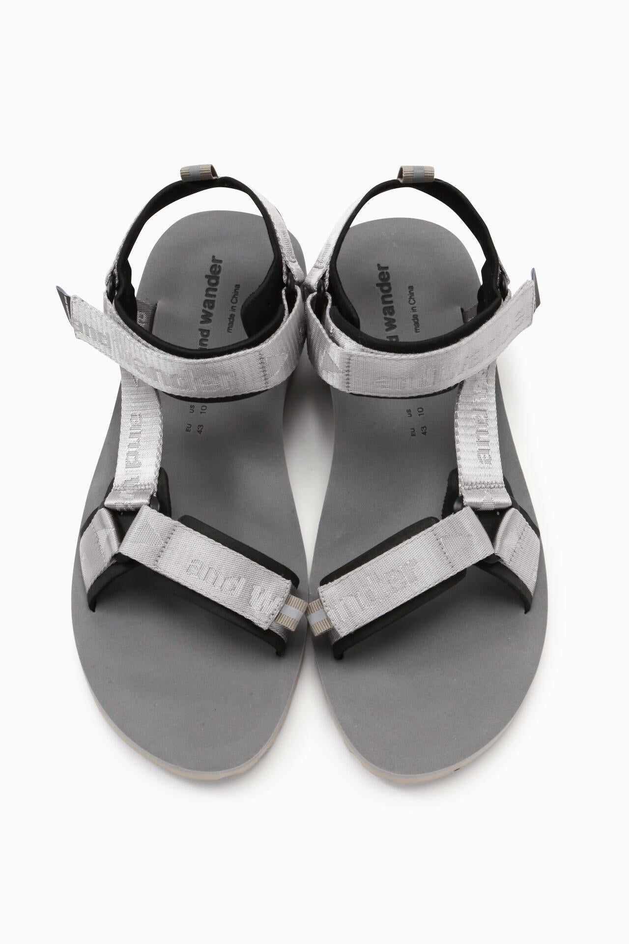 Ny JQ tape sandals - gray
