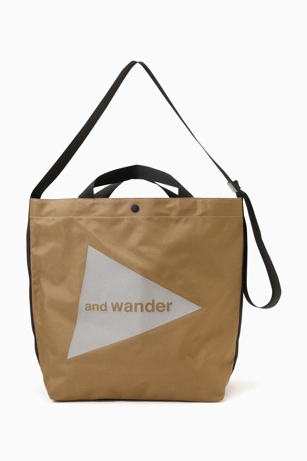 recycle OX logo tote bag - brown