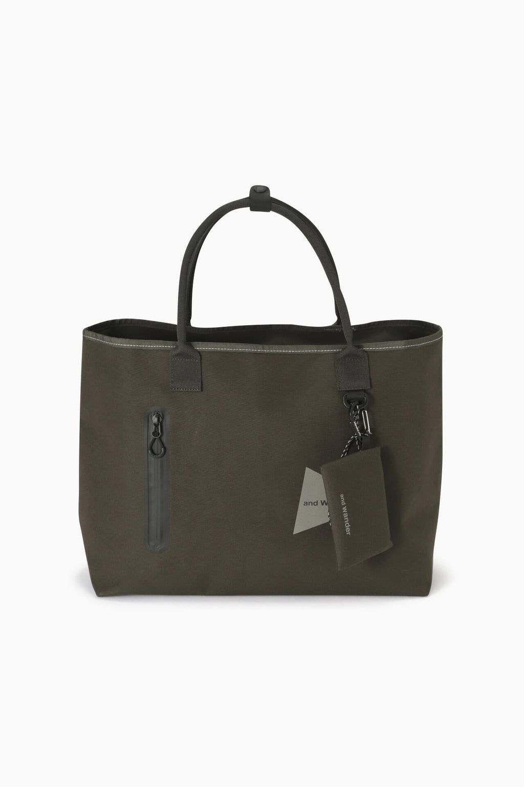 PE/CO tote bag - d.khaki