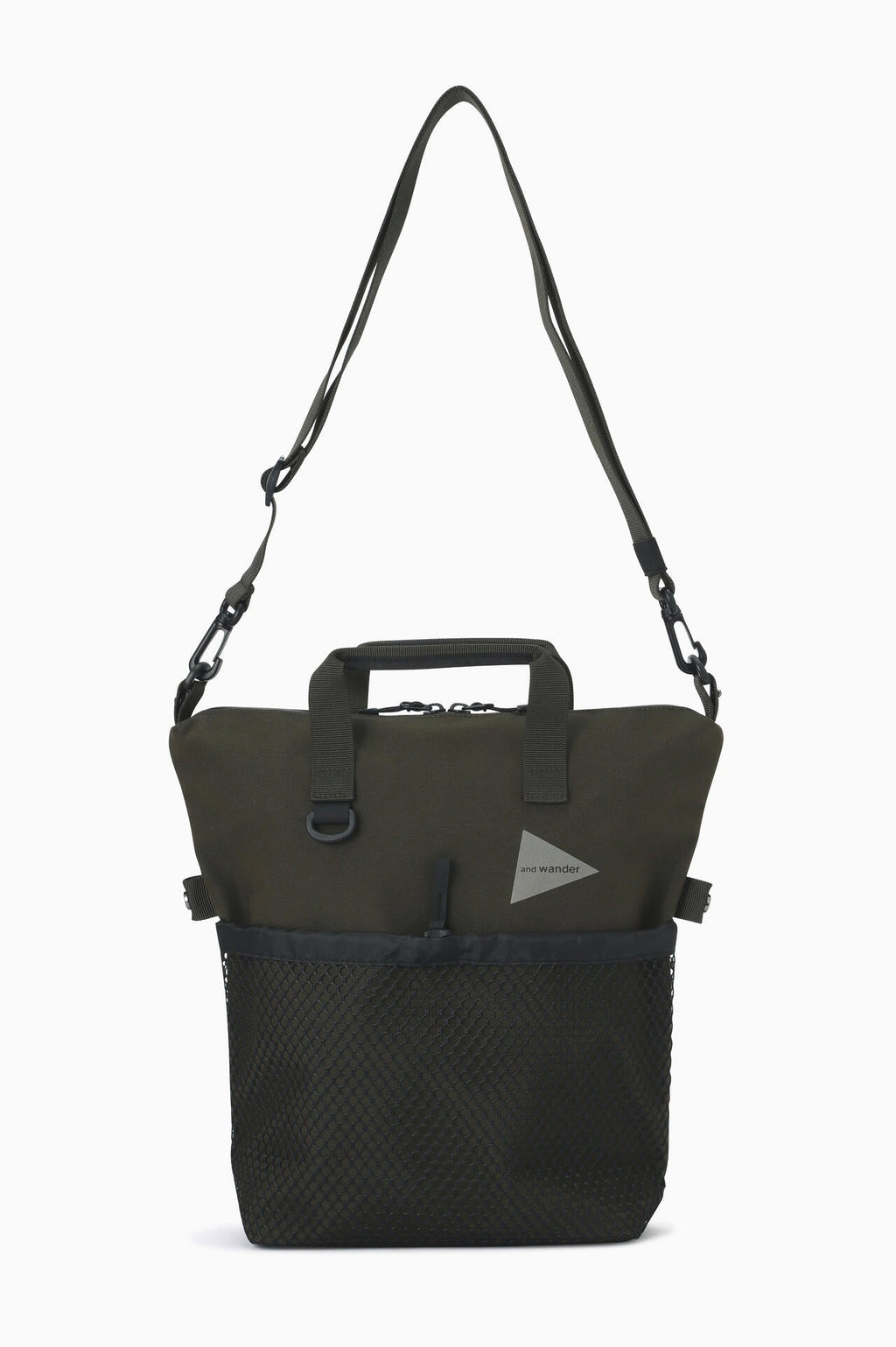 PE/CO 2way bag - d.khaki