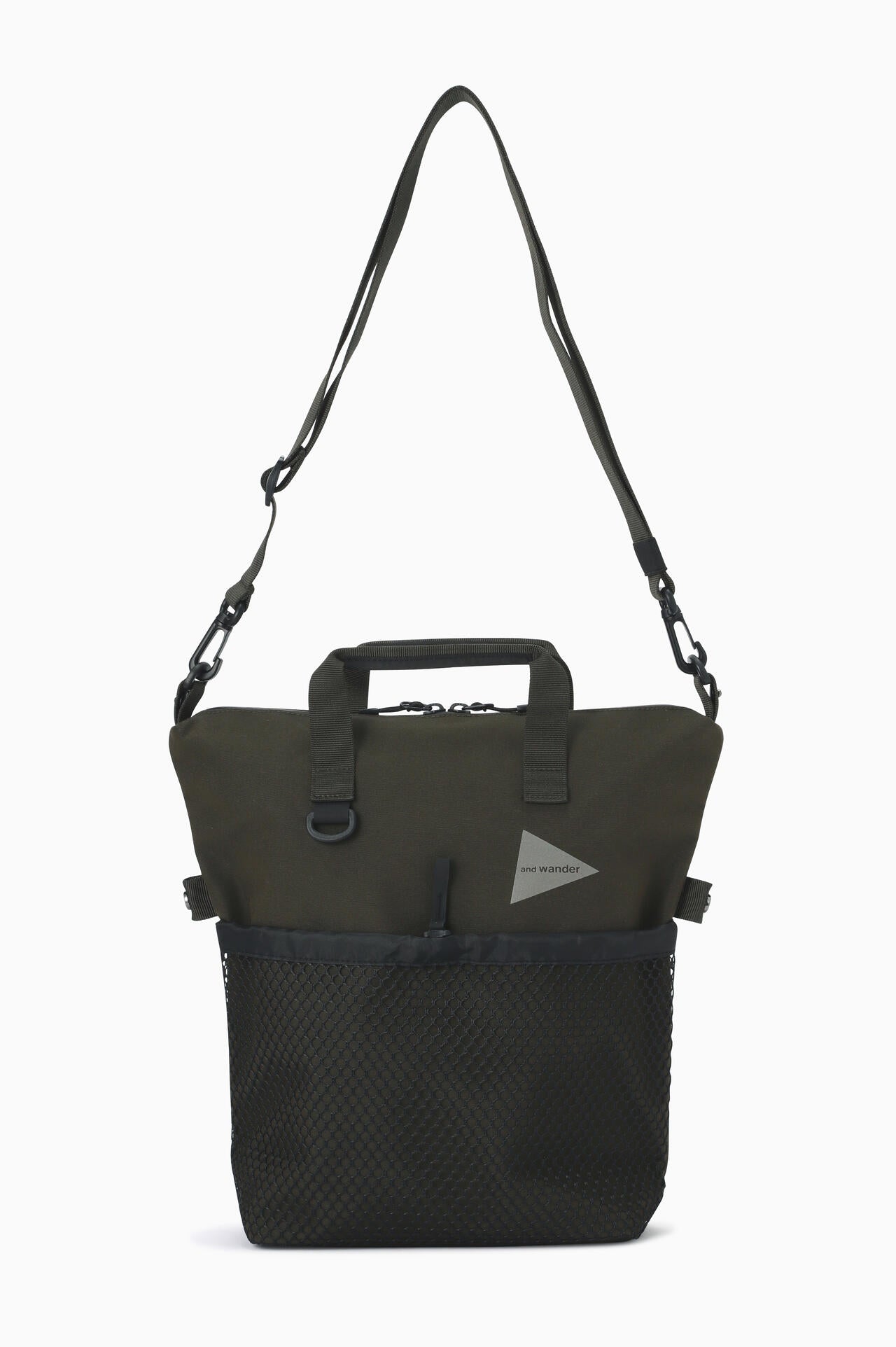PE/CO 2way bag - d.khaki