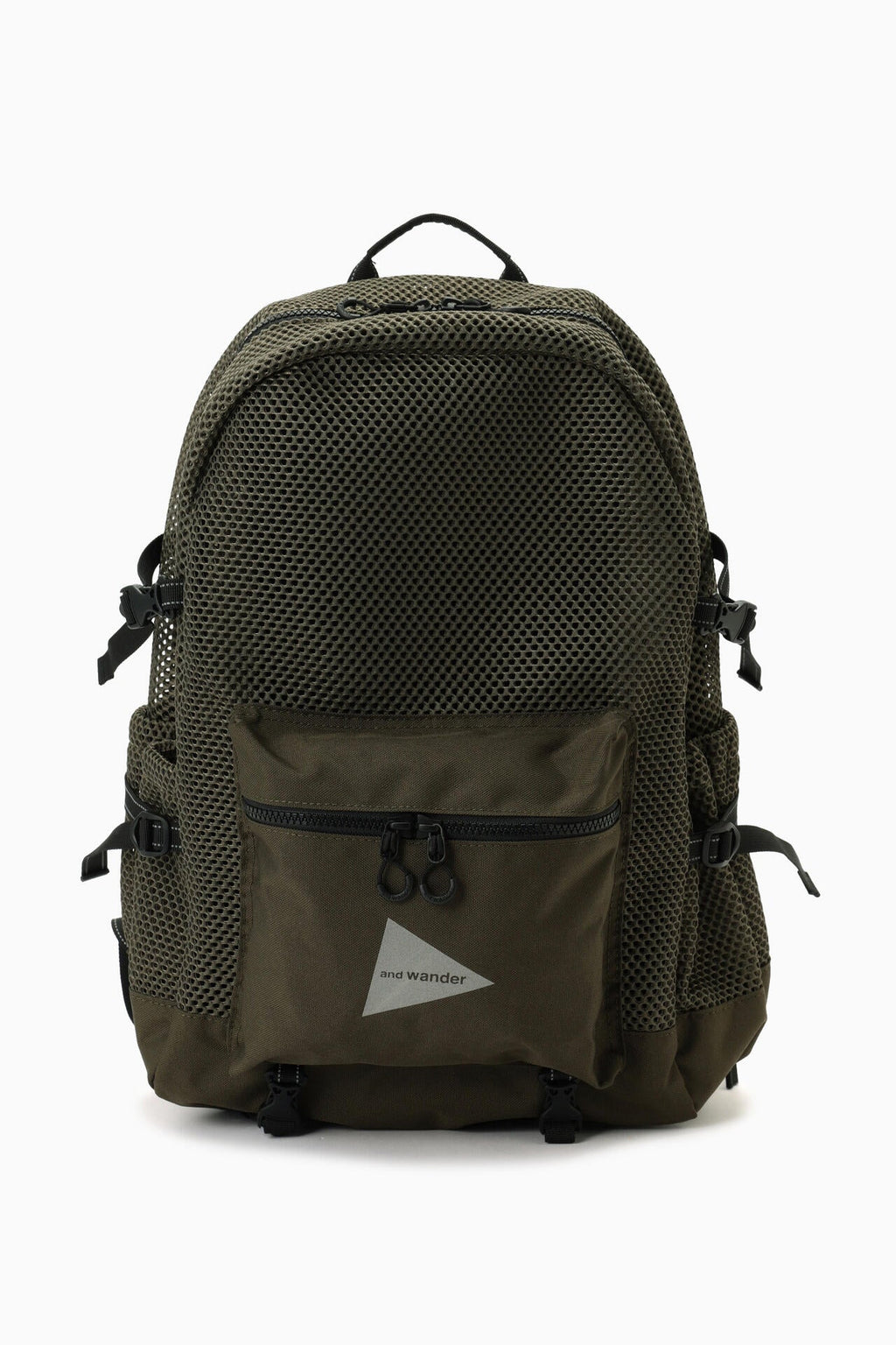 3D mesh backpack - khaki