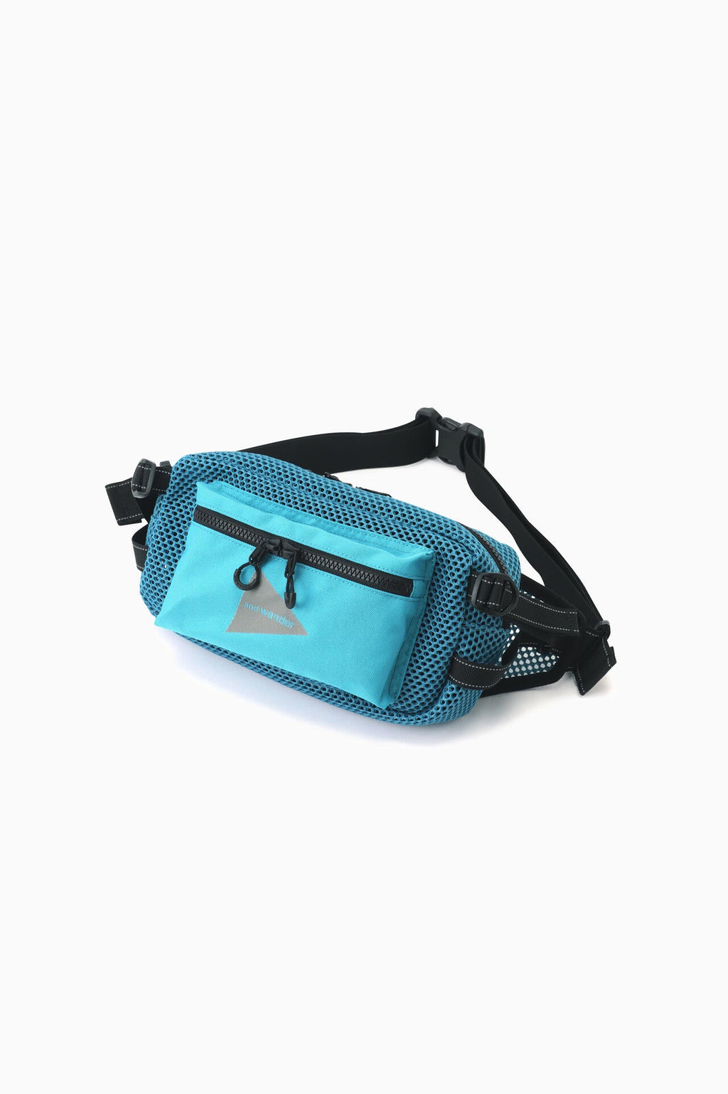 3D mesh waist bag - l.blue