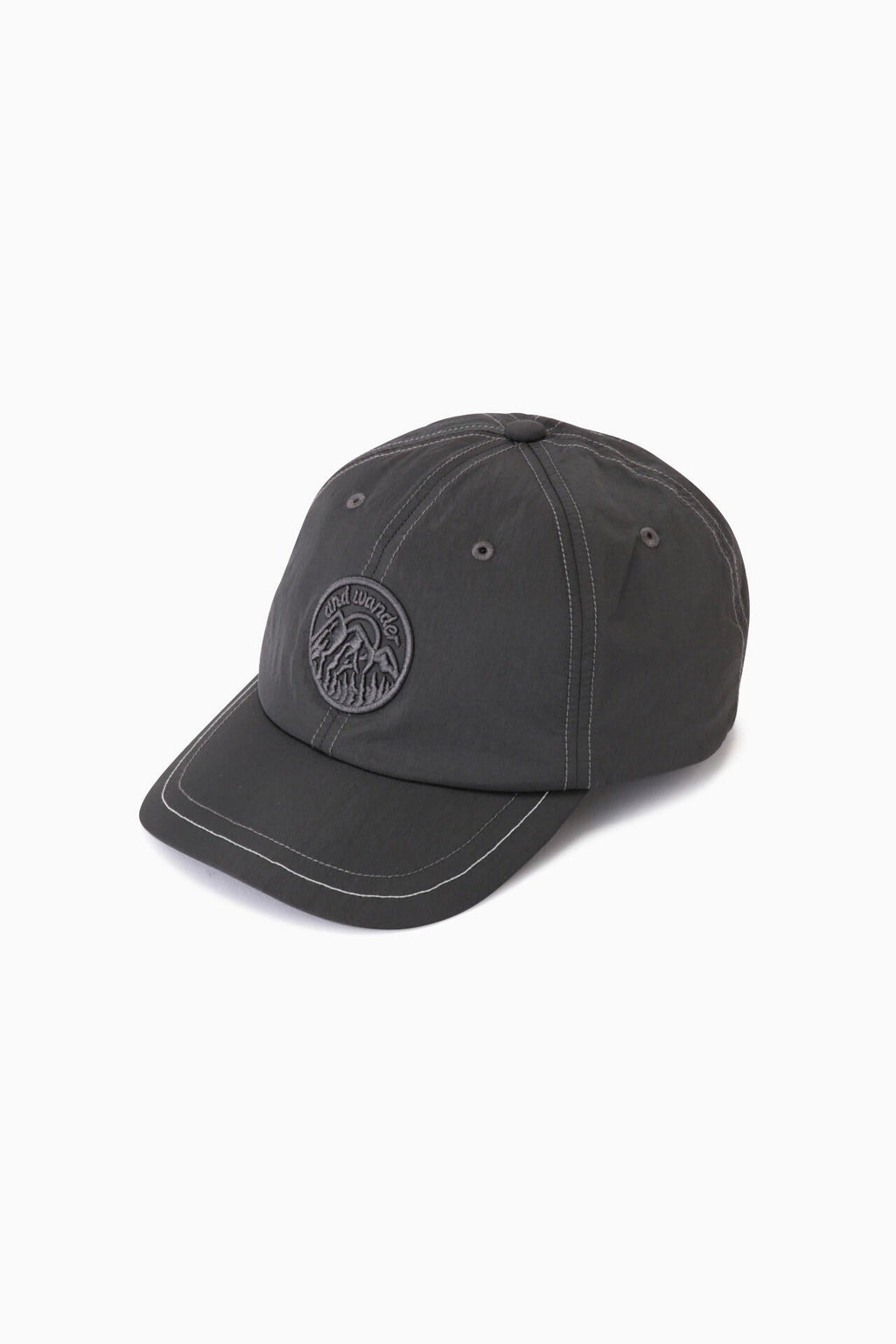 Ny patch cap - charcoal