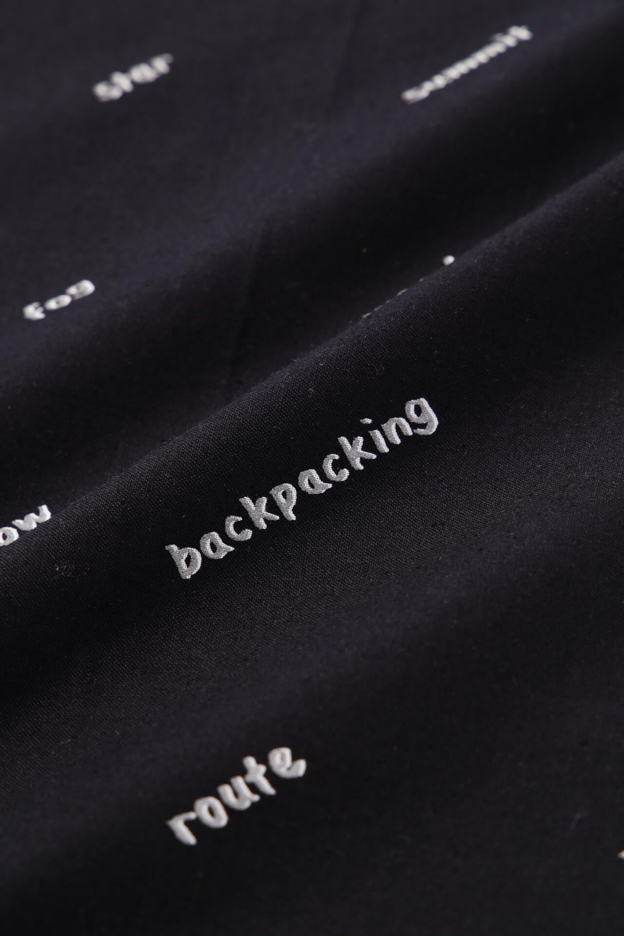 reflective words bandanna