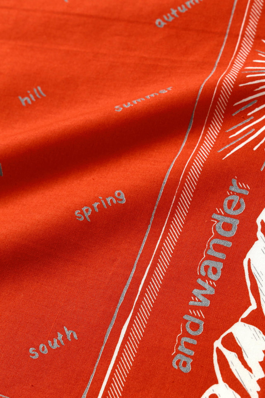 reflective words bandanna