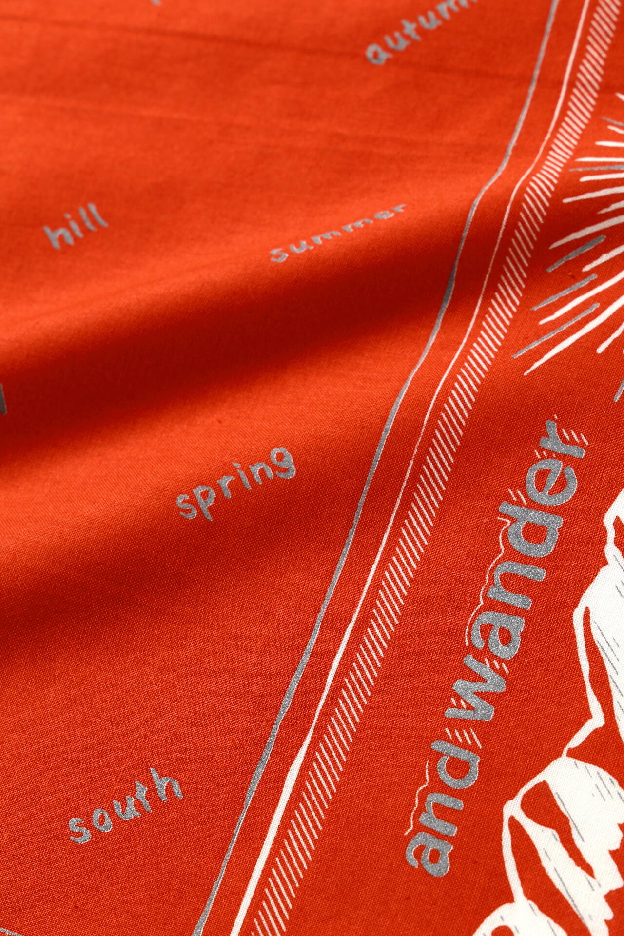 reflective words bandanna