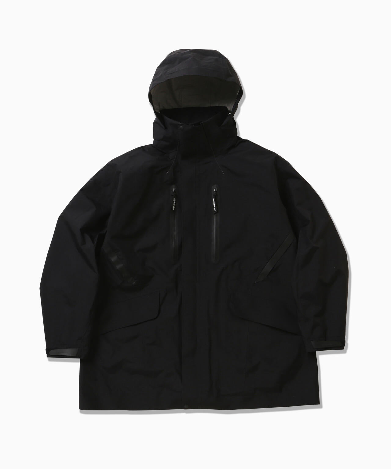 rain proof coat - black