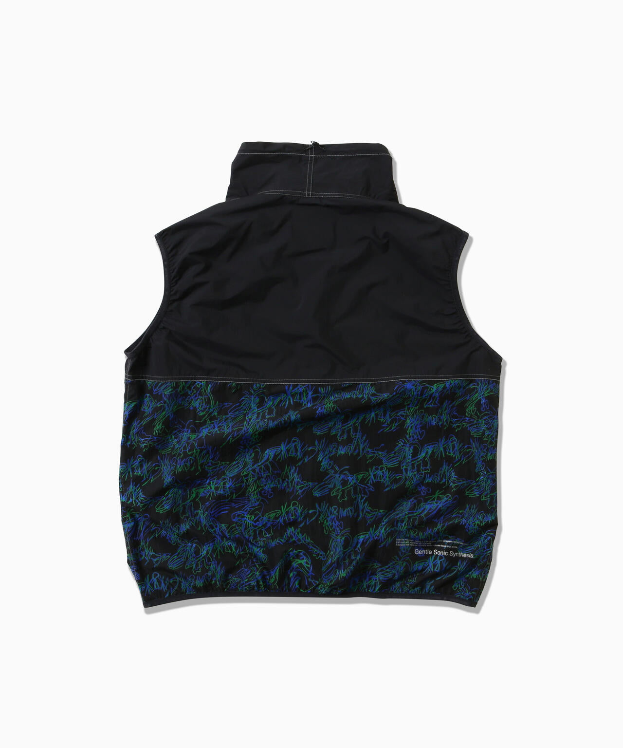 printed wind vest