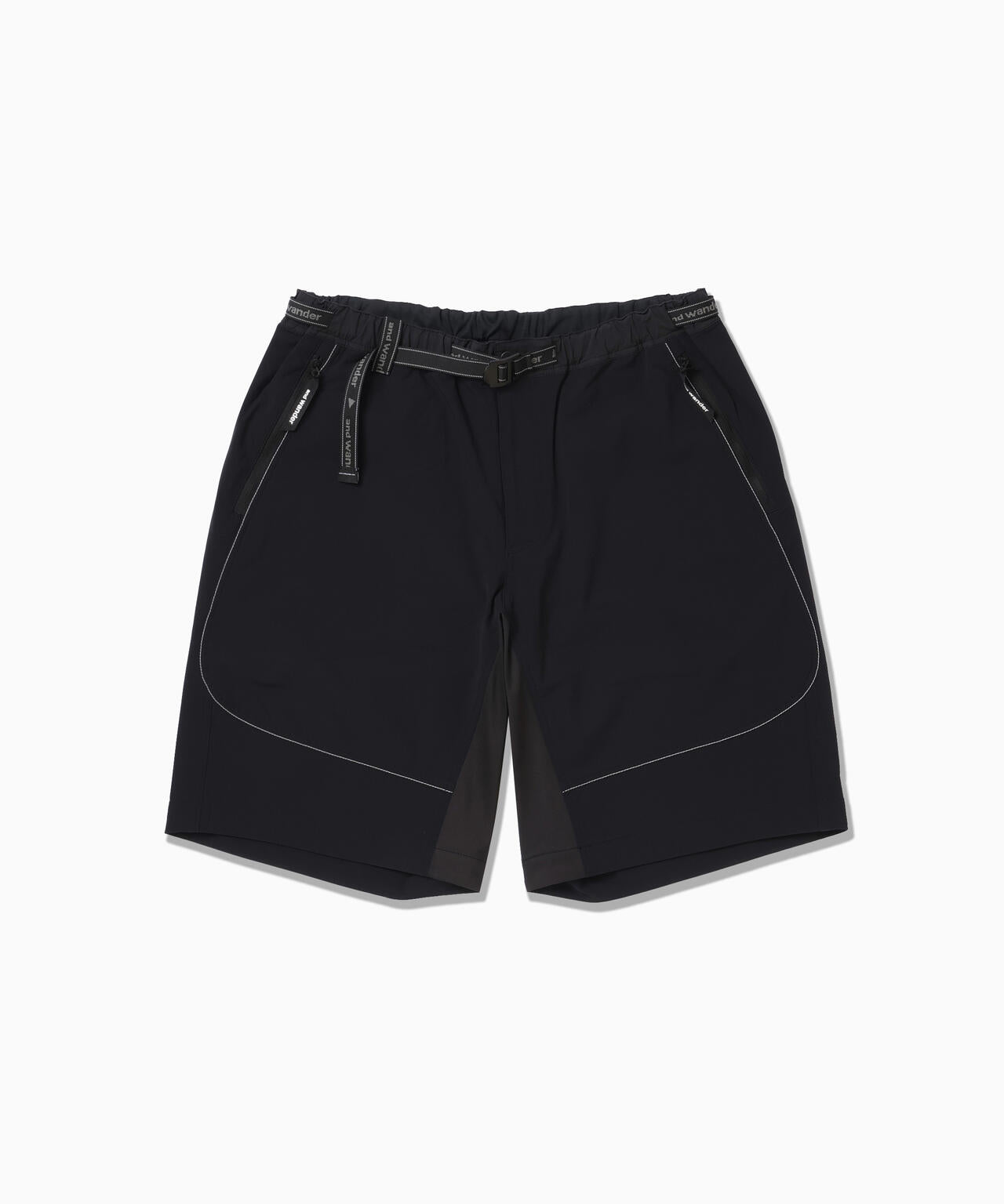 trek short pants - black