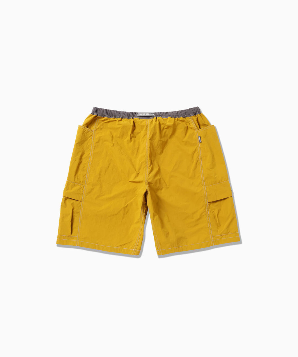 Gramicci × and wander  brushed nylon short pants