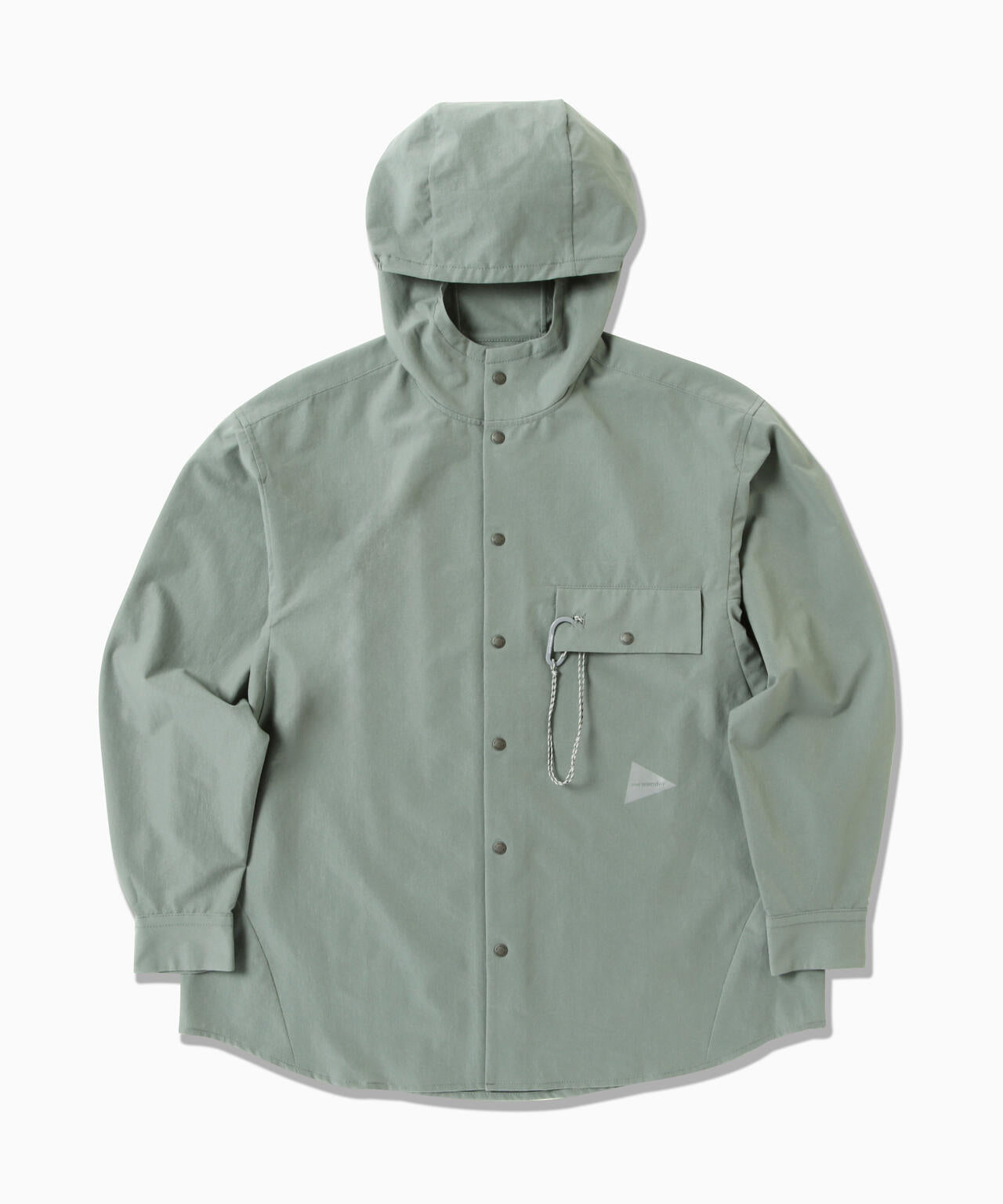 breathable hoodie - blue gray