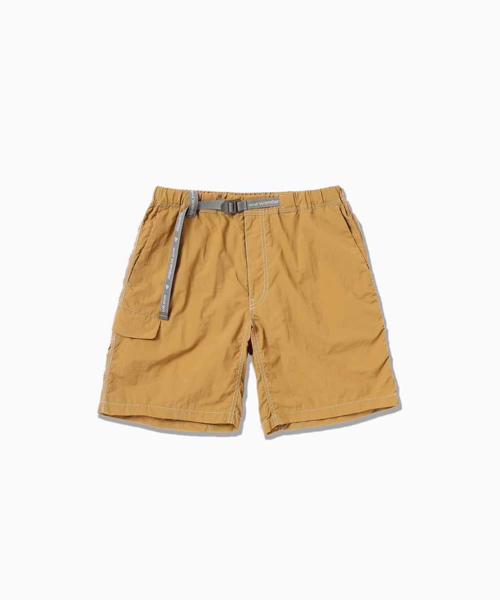 Ny taffeta hiker short pants - beige