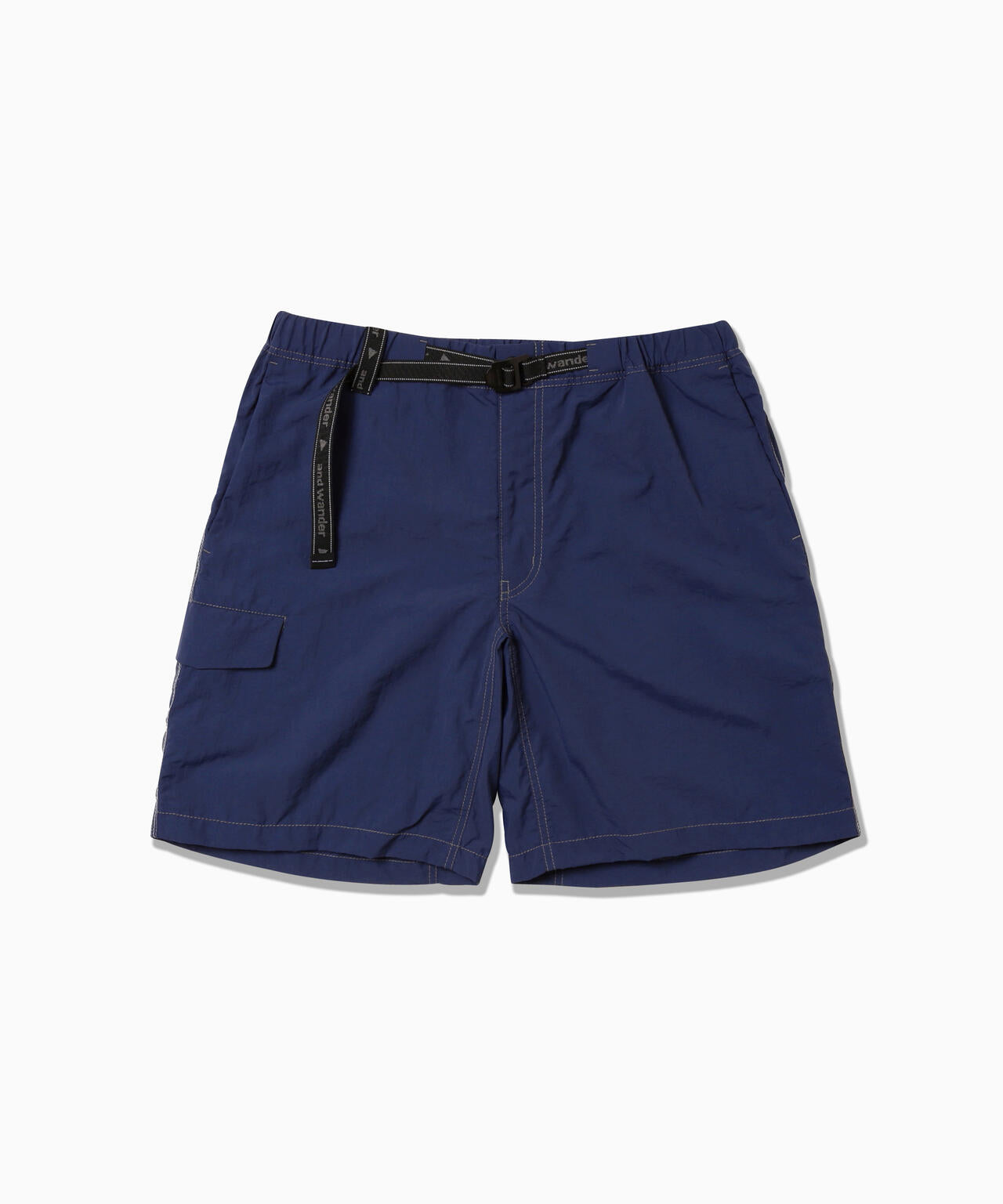 Ny taffeta hiker short pants - d.blue