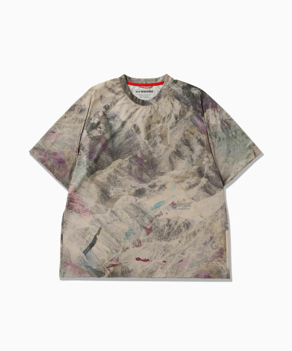 Altra × and wander  graphic SS T - beige