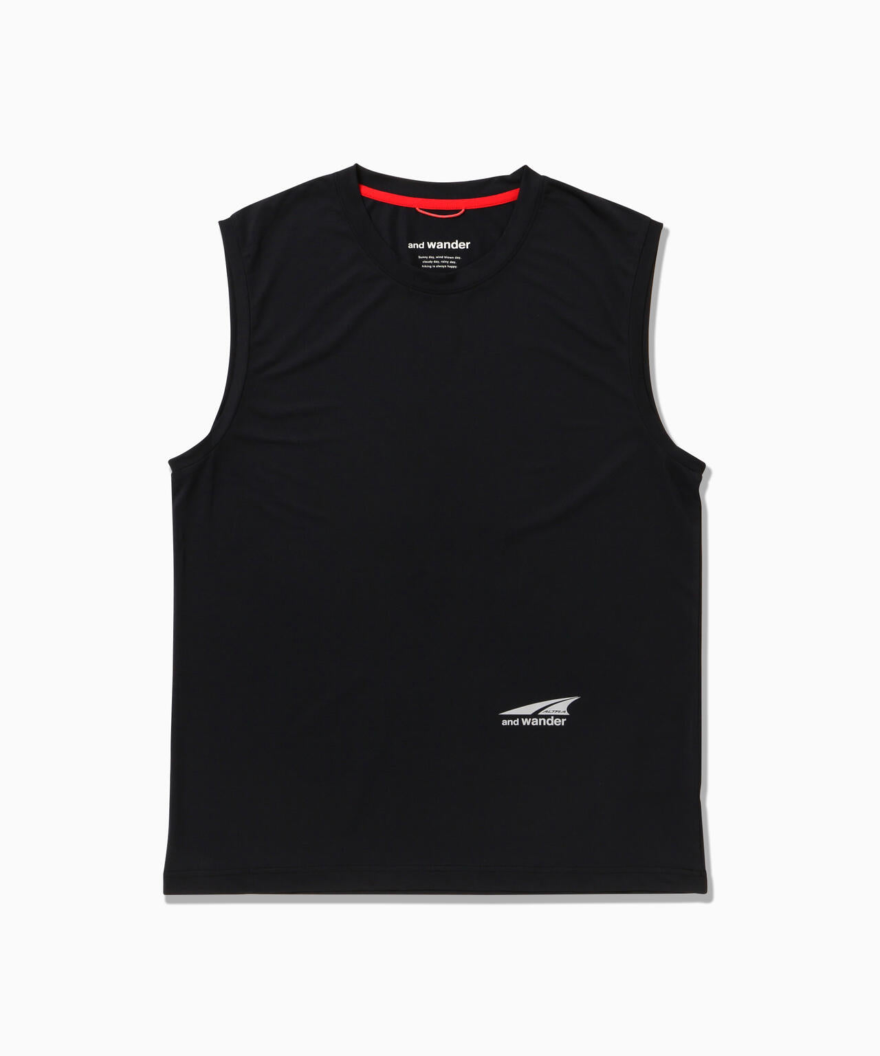Altra × and wander  tank top - black