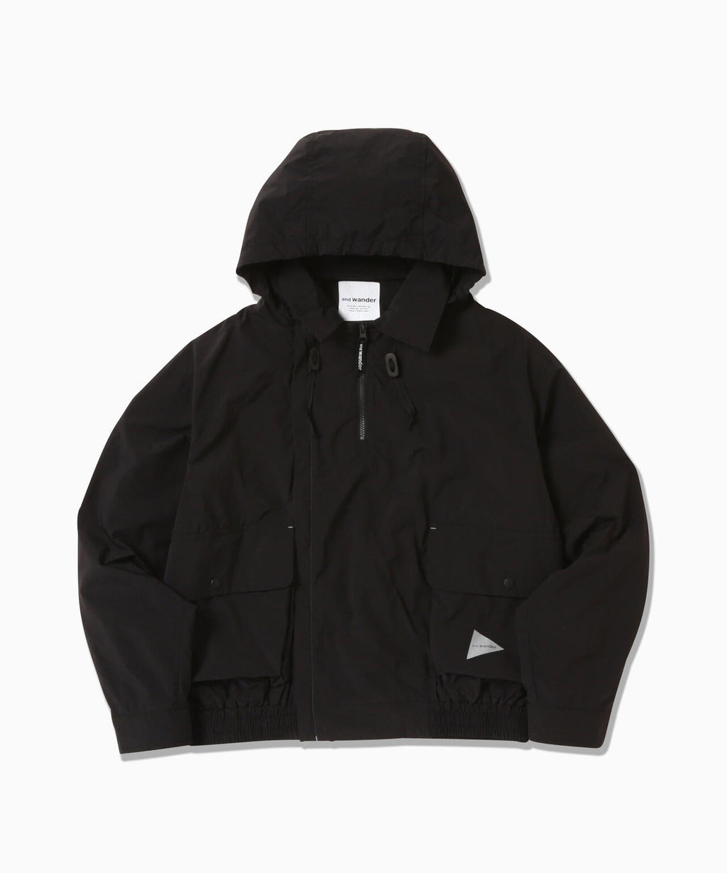 water repellent light jacket 2 - black