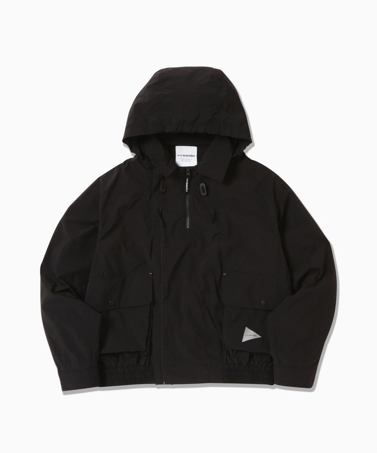 water repellent light jacket 2 - black