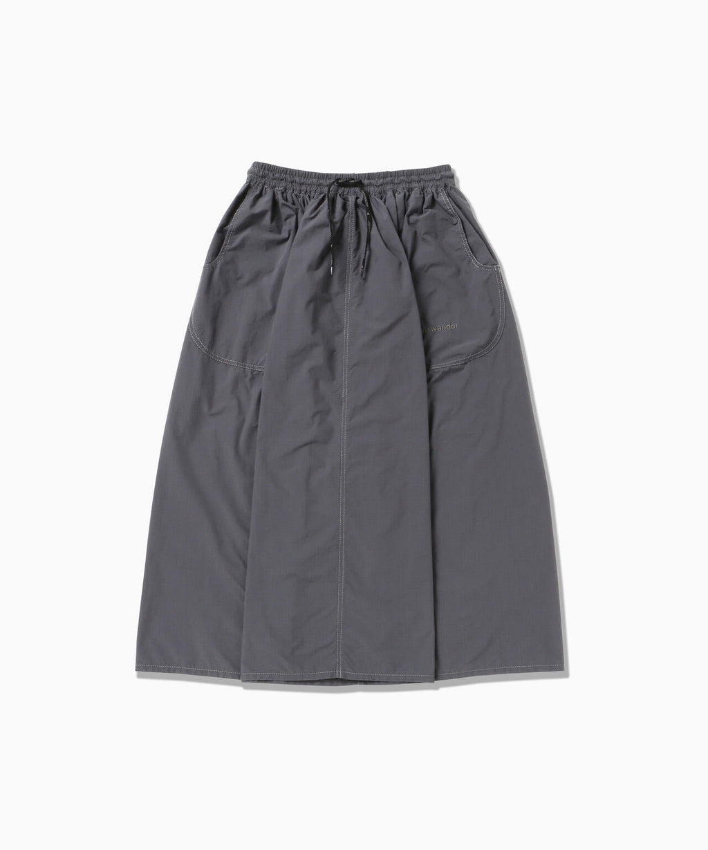 CORDURA cotton rip skirt (W) - gray