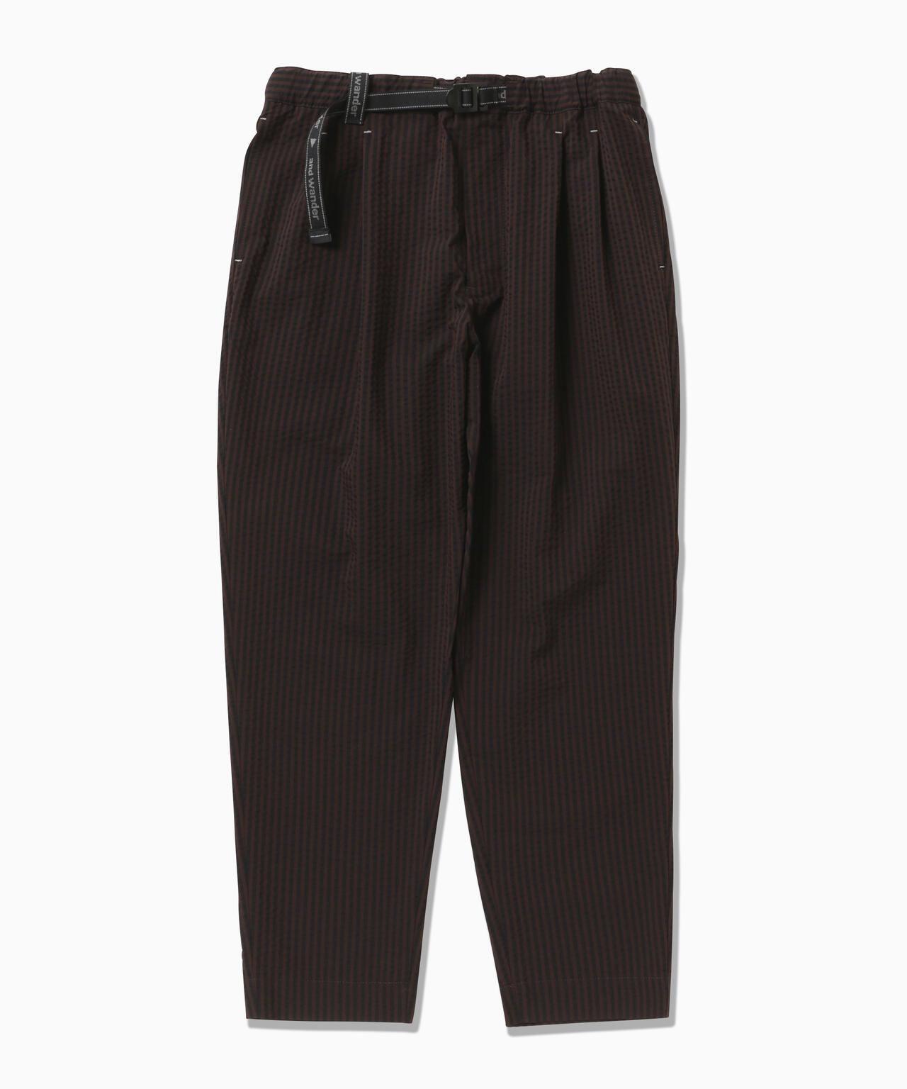 dry soft seersucker pants - brown