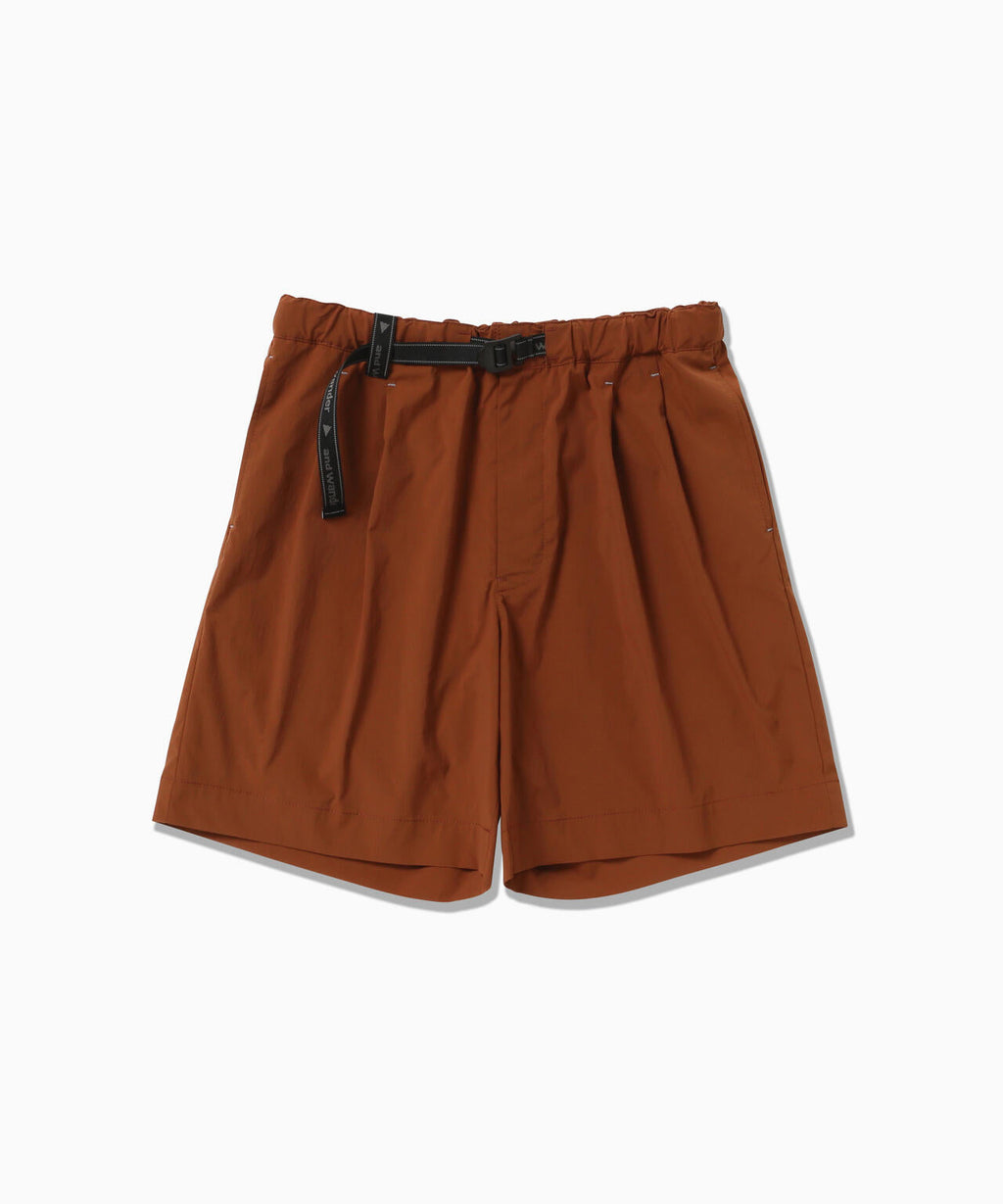 UV cut stretch short pants (M) - brown