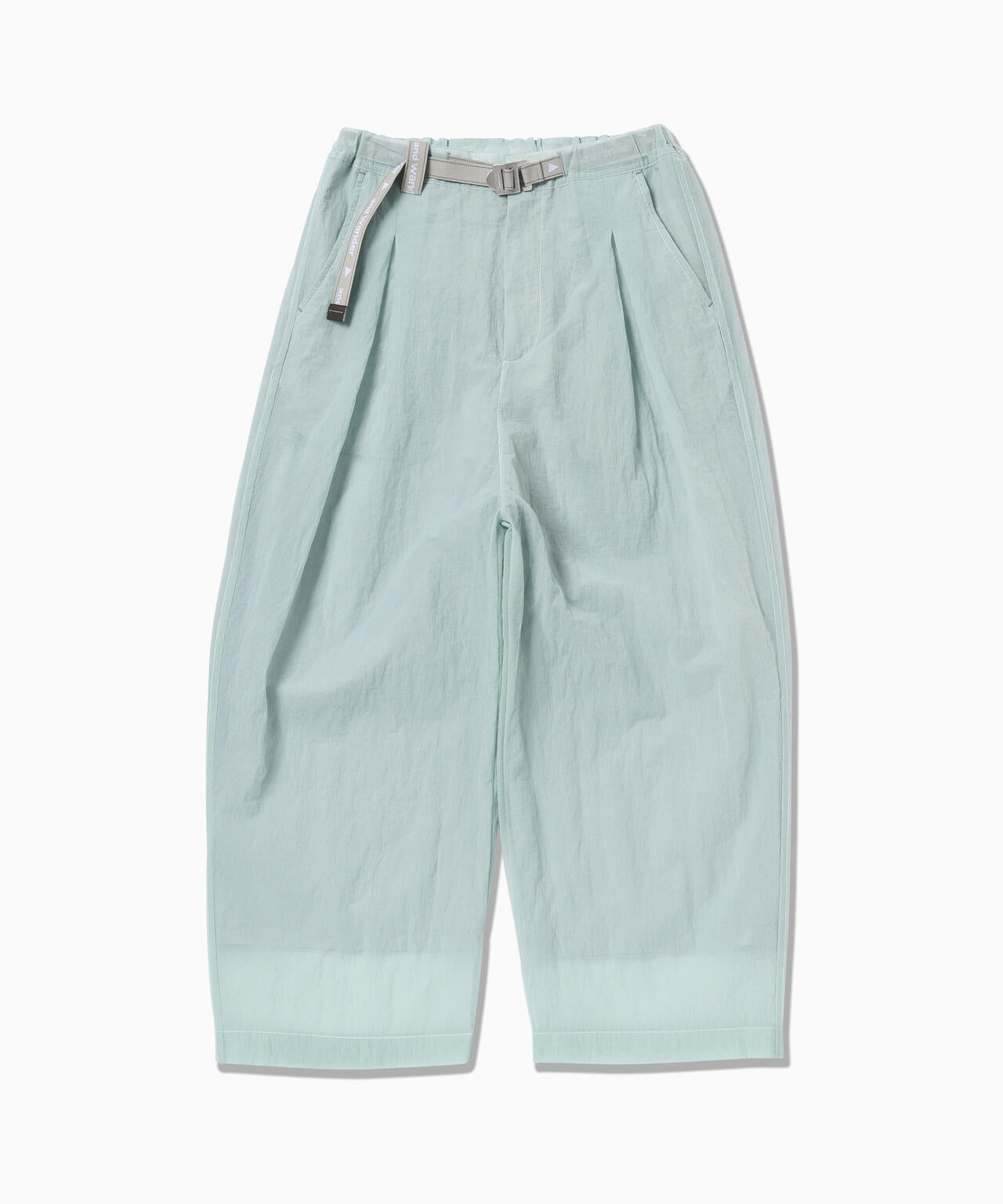 sheer ripstop sarouel pants (W) - l.blue