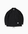 CORDURA cotton rip shirt jacket - black