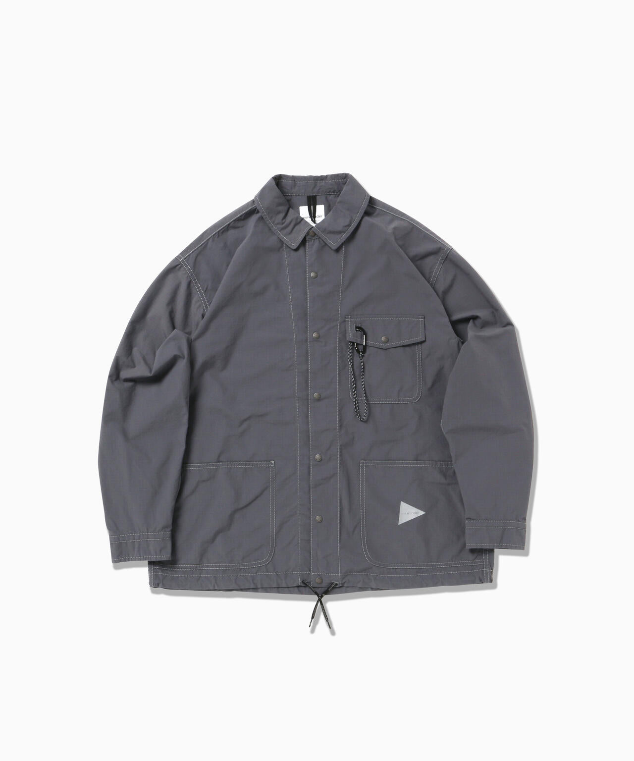CORDURA cotton rip shirt jacket - gray