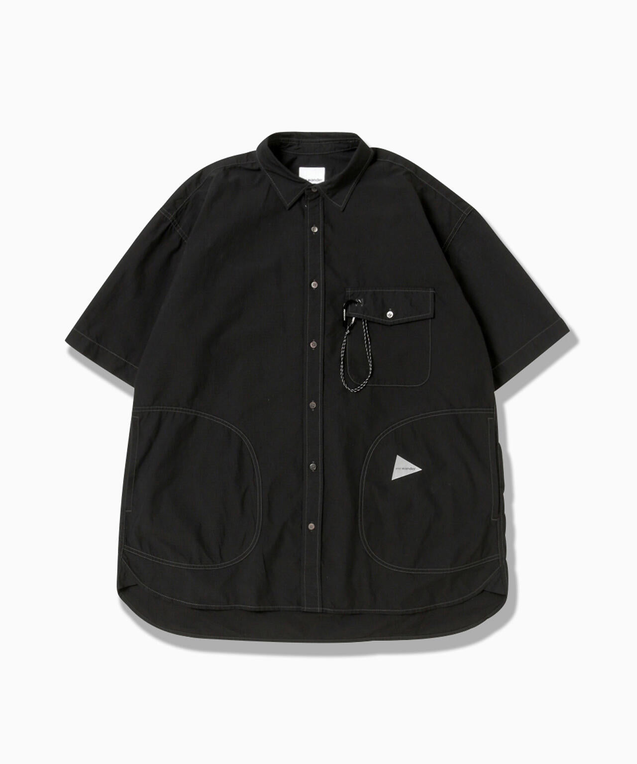 CORDURA cotton rip SS shirt - black