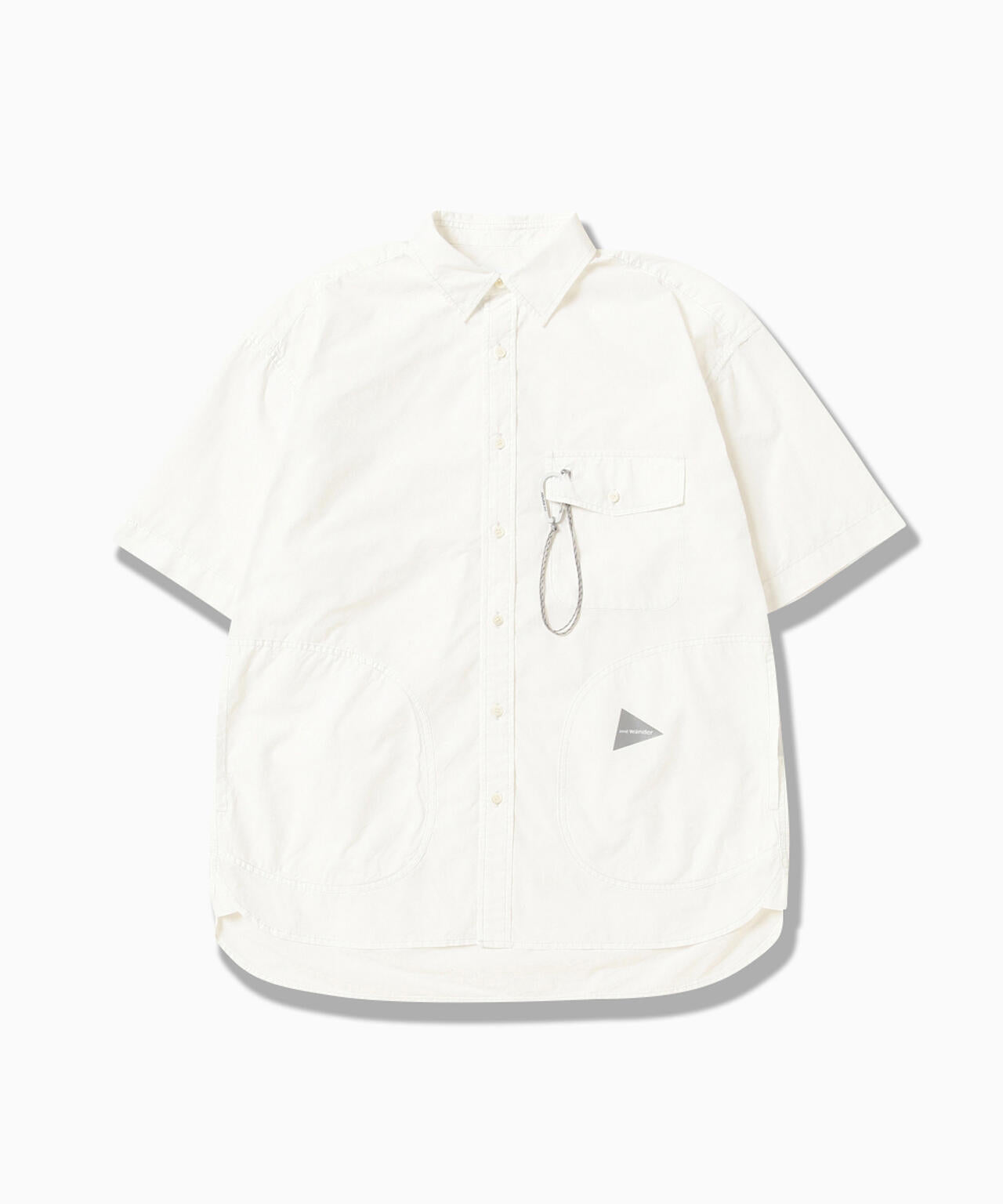 CORDURA cotton rip SS shirt - white