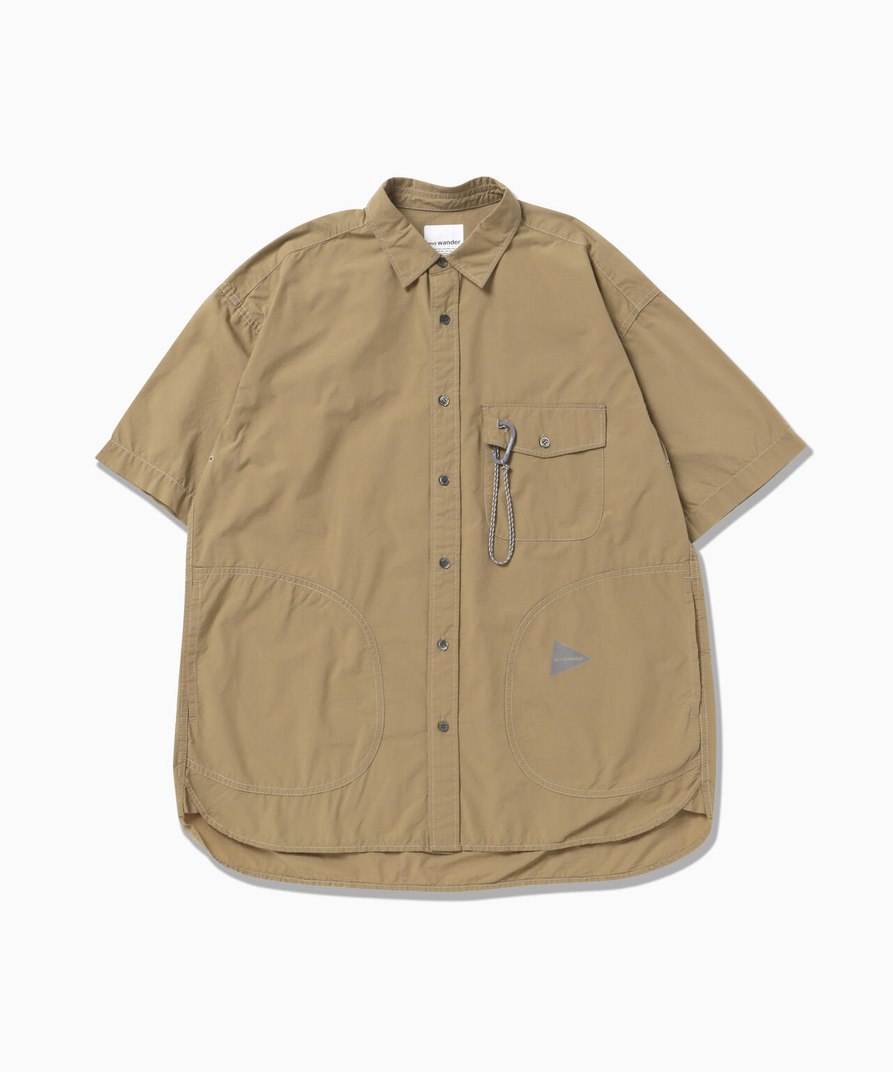 CORDURA cotton rip SS shirt - beige