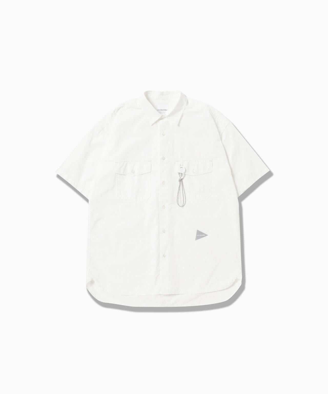 CORDURA typewriter SS shirt - white