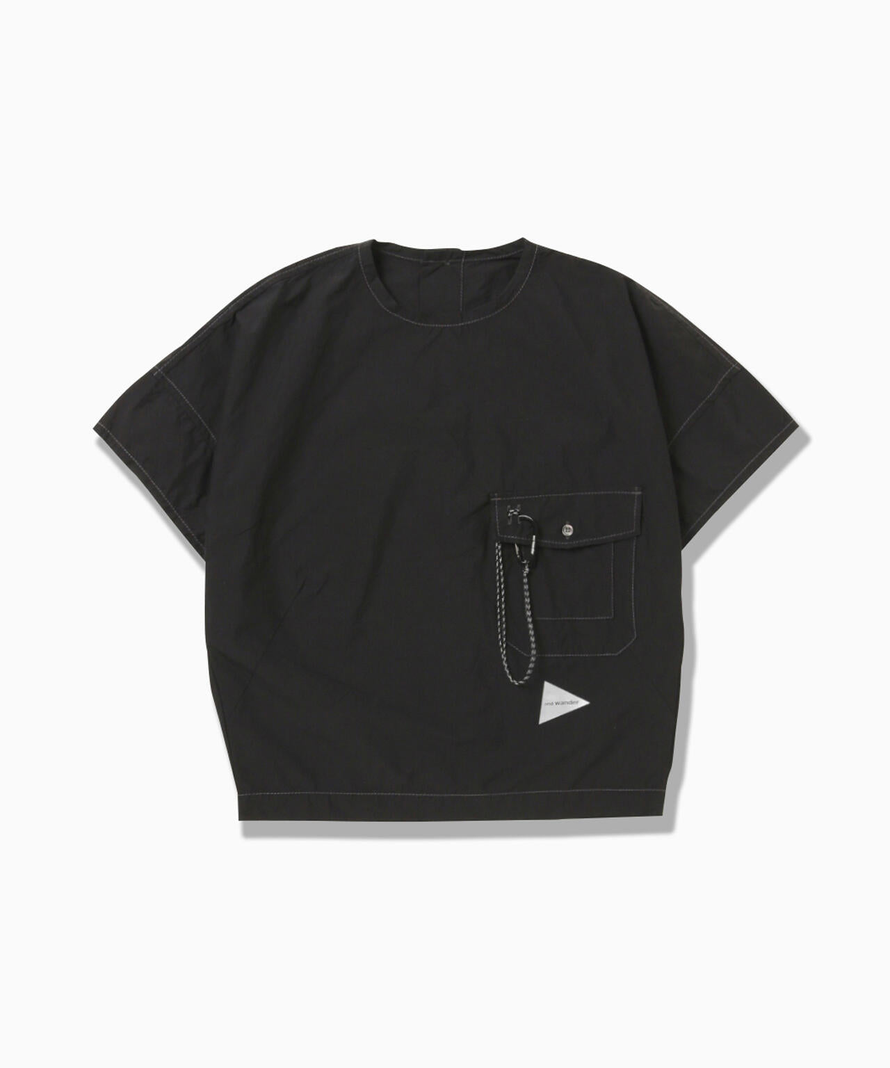 CORDURA typewriter SS pullover (W) - black
