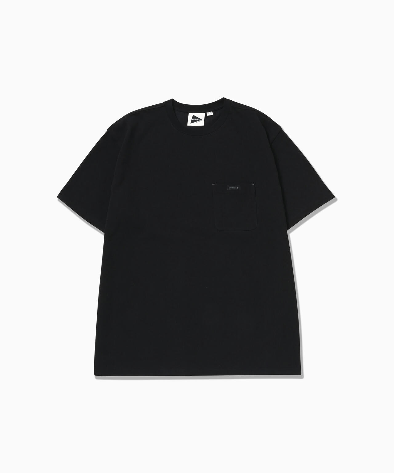 Gramicci × and wander  backprint S/S tee - black