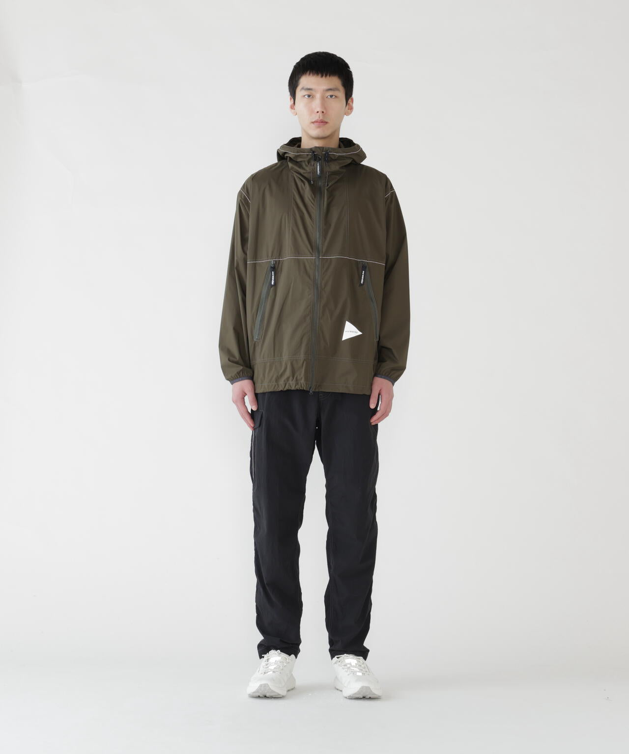 PERTEX wind jacket - d.khaki