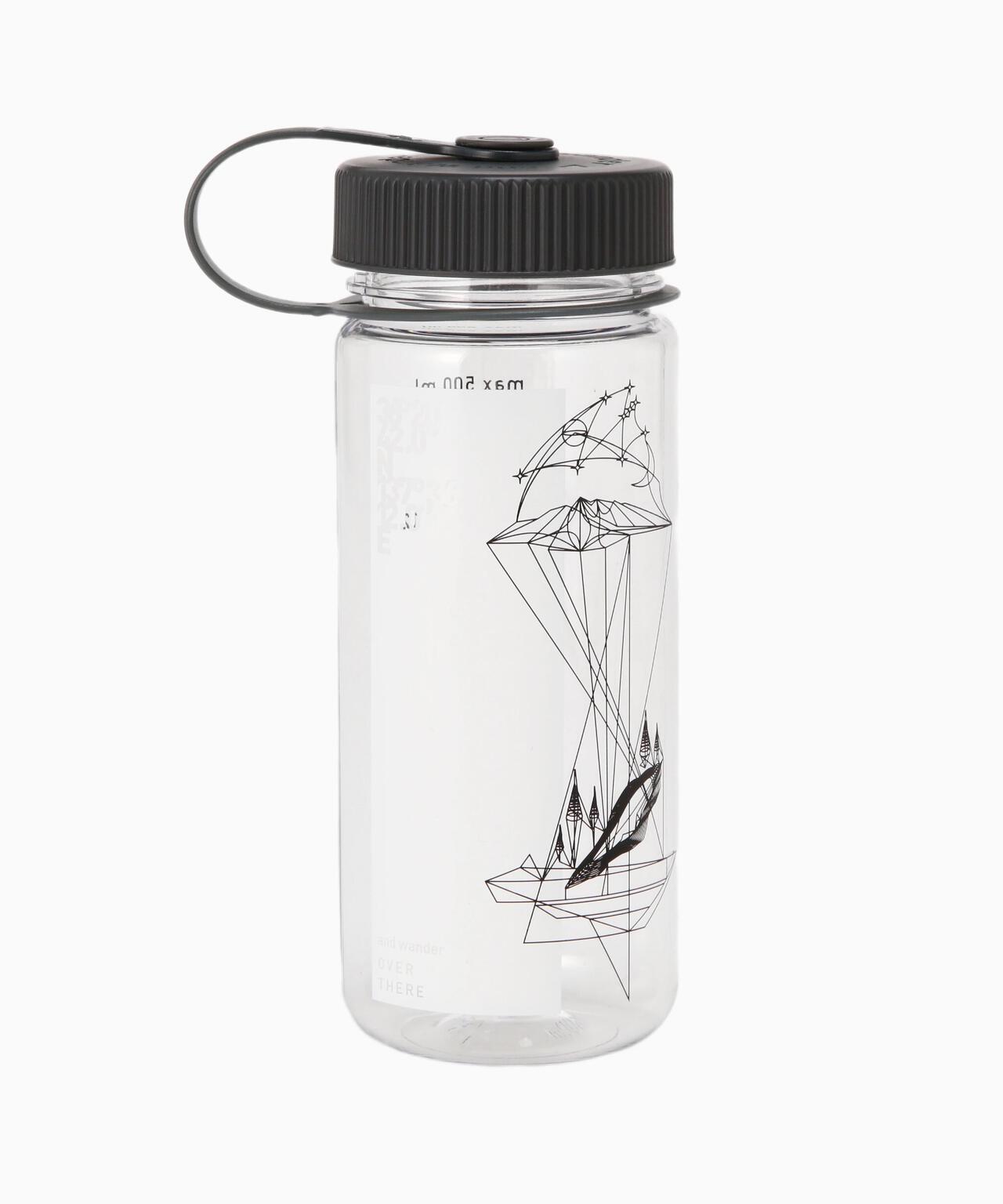 kagamiike printed bottle - white